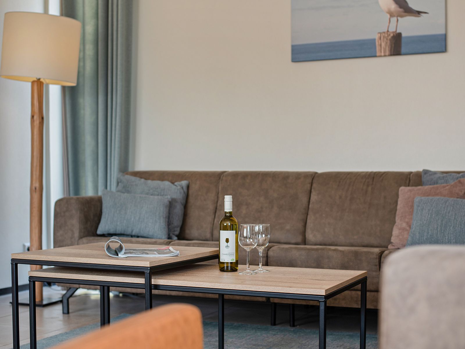 Floor plan of first floor in Strand Resort Ouddorp Duin, 10-person villa in Ouddorp.