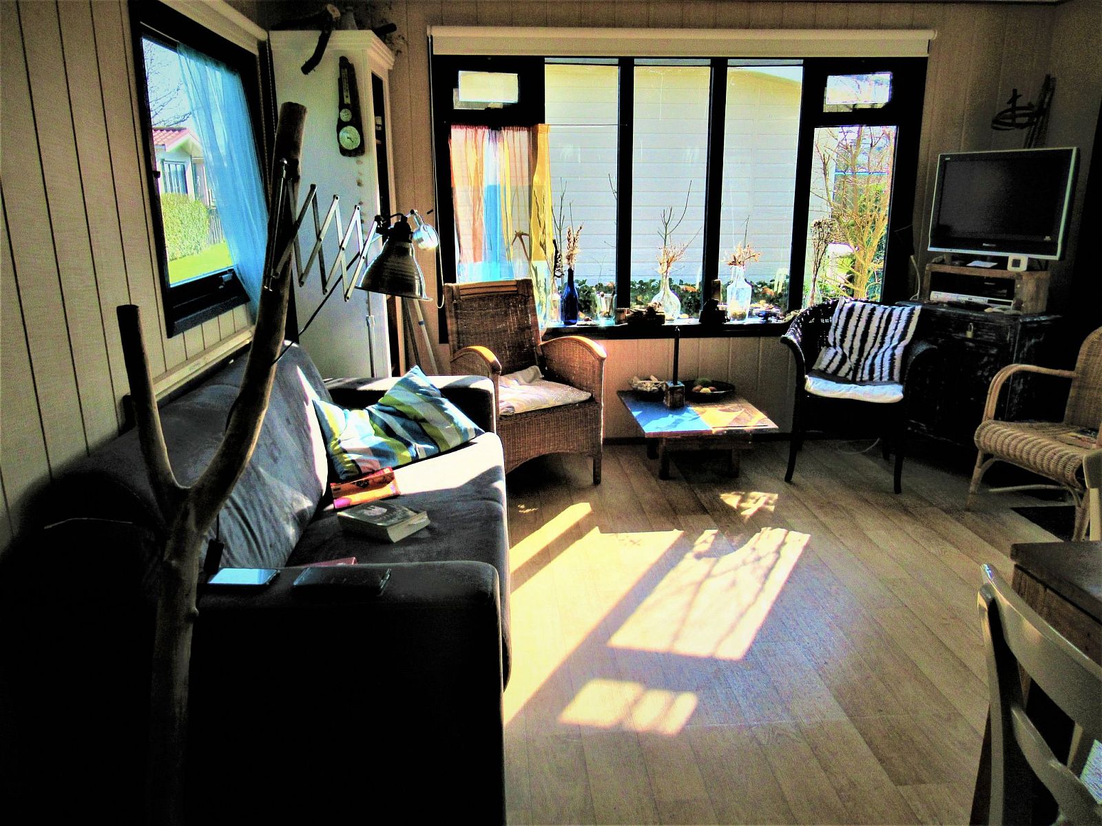 Verblijf 661021 - Appartement Goeree-Overflakkee - Appartement Gemütliches Mobilheim mit 3 Schlafzimmern