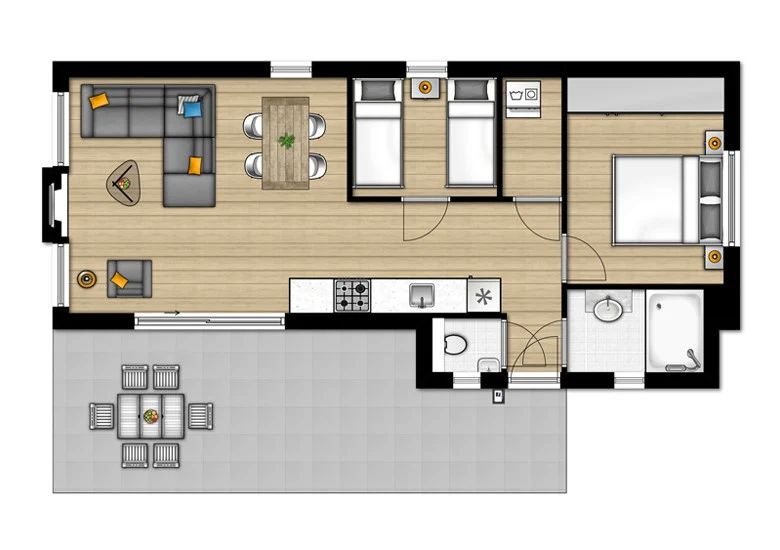 Guest house 661221 - Holiday property Goeree-Overflakkee - Vrijstaande woning in Herkingen