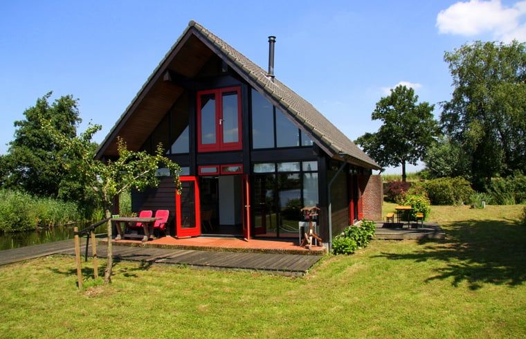 Charmantes Ferienhaus in Reeuwijk mit grosser Veranda, gelegen im gruenen Herzen von Suedholland, ideal fuer Naturliebhaber.