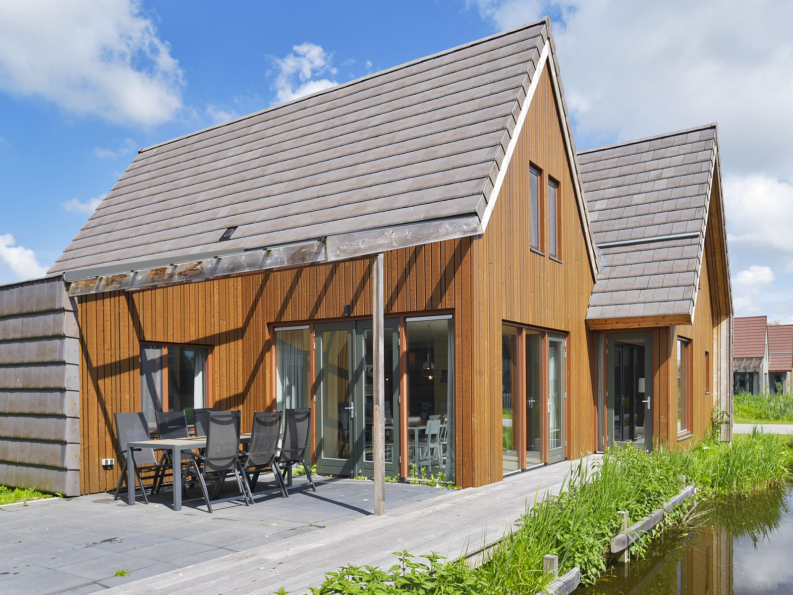 Unterkunft 670877 - Bungalow Groene hart - De Reeuwijkse Plassen | 20-persoons waterwoning - Wijk en Wo