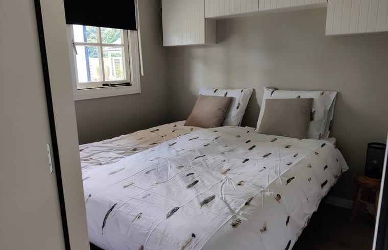 Gemuetliches Schlafzimmer in Cottage in Nieuwveen, Ferienhaus in Green Heart, Suedholland.