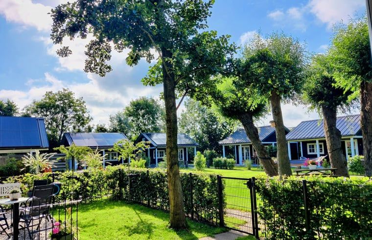 Sonniger Garten von Huisje in Nieuwveen, Ferienhaus in Green Heart, Suedholland.