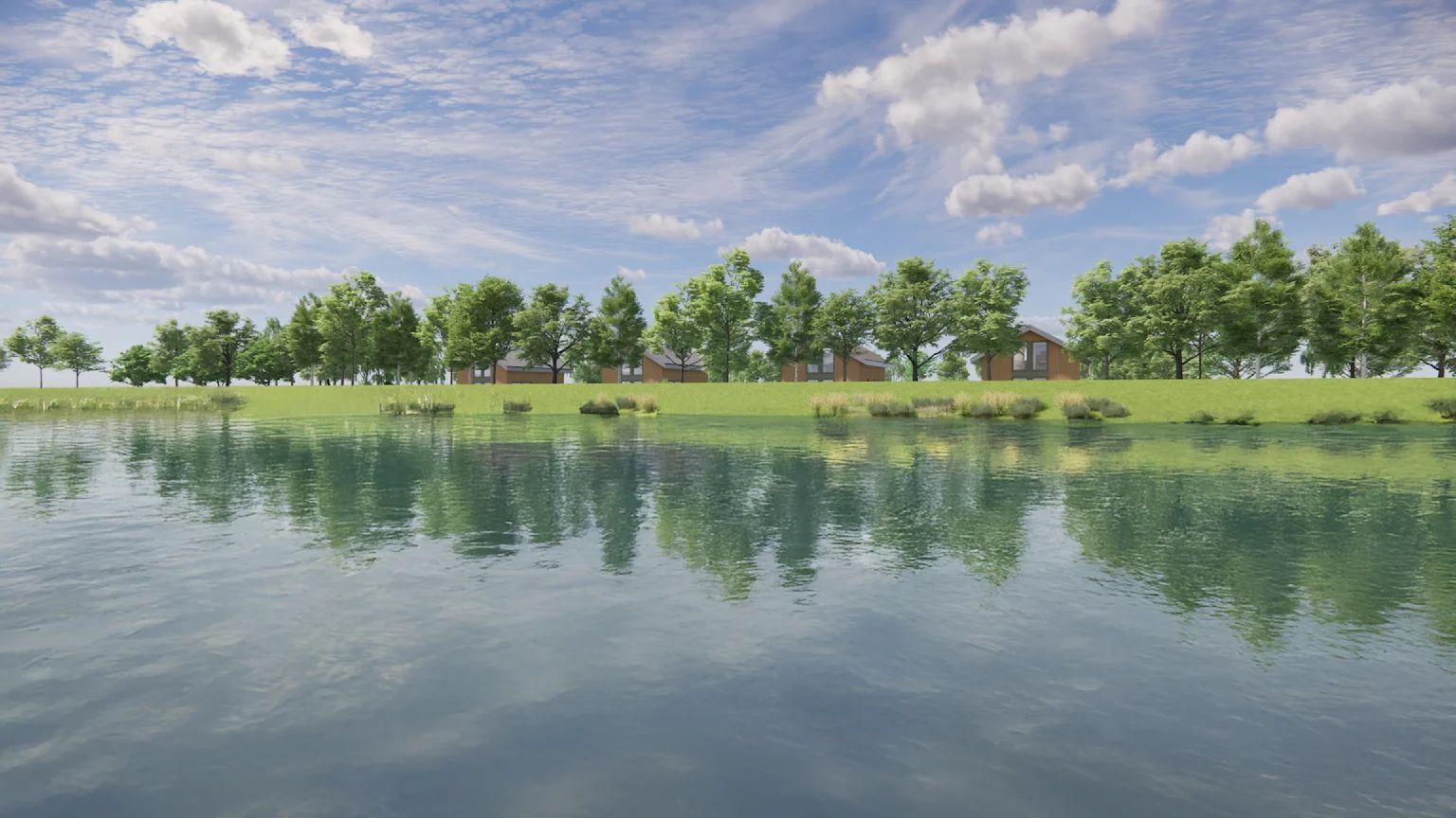 Freistehendes Haus in Warmond, Ferienhaus am Wasser im Grnen Herzen, Sdholland, umgeben von Natur und beruhigenden Ausblicken.