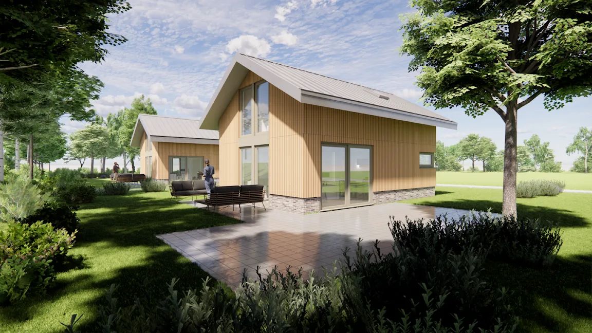 Freistehendes Haus in Warmond, Sdholland, mit sonniger Terrasse und grner Umgebung, ideales Ferienhaus im Grnen Herzen.