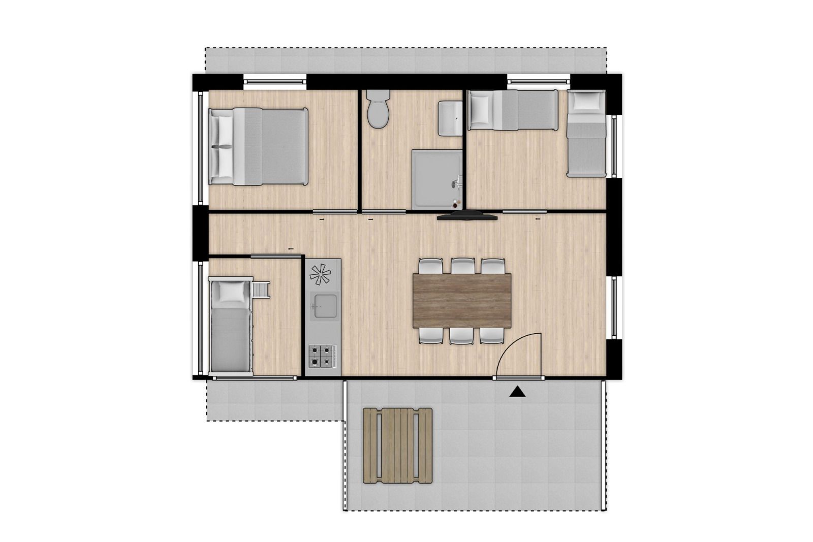 Unterkunft 6804167 - Zelthaus Noordzeekust - Safaritent 6