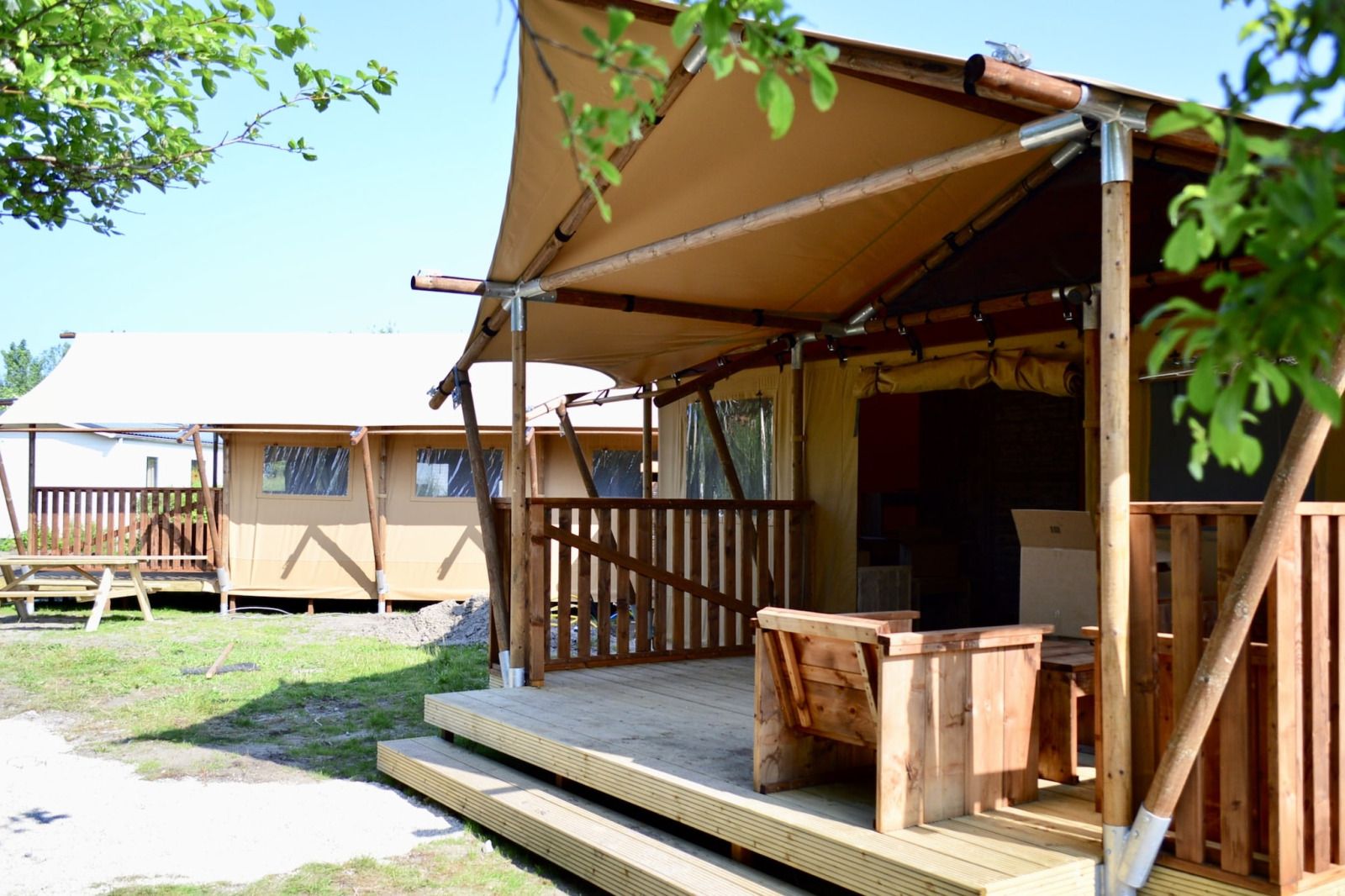 Unterkunft 681810 - Zelthaus Noordzeekust - Strandpark «Vlugtenburg 13»
