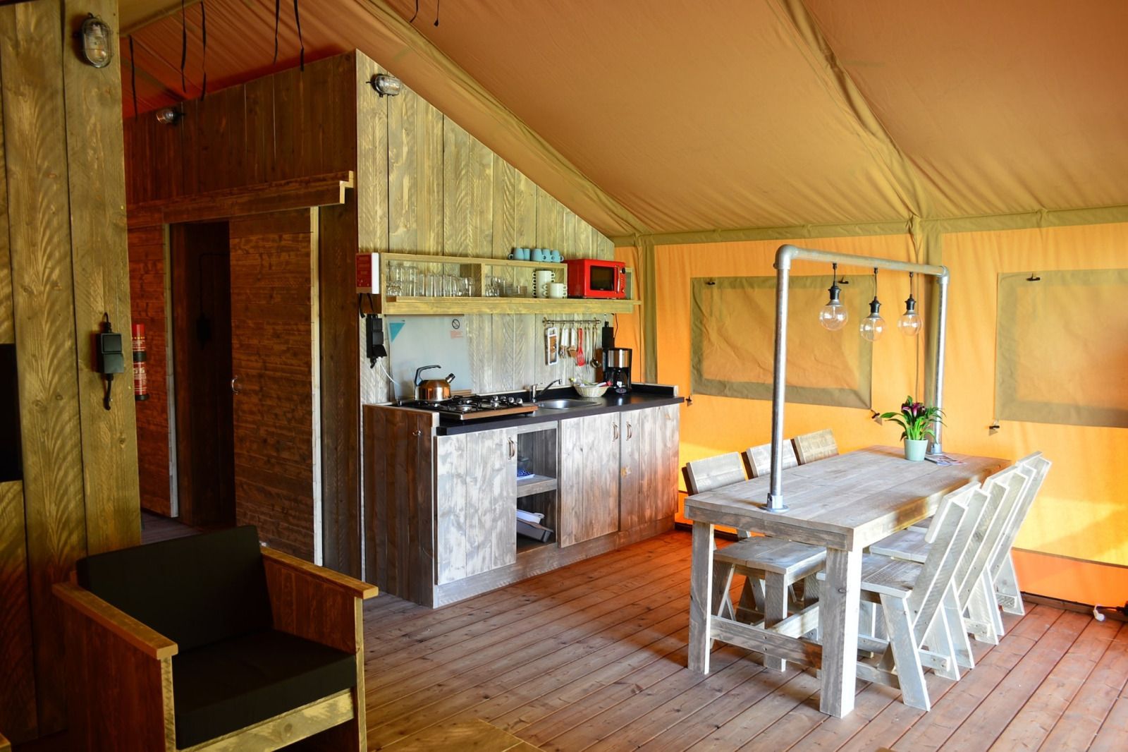Unterkunft 681810 - Zelthaus Noordzeekust - Strandpark «Vlugtenburg 13»