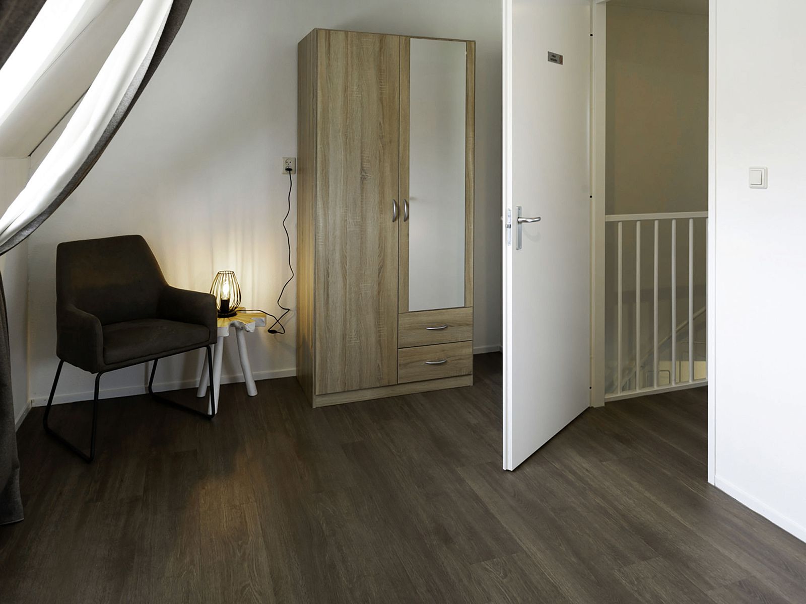 Attractive bedroom with modern design in Holiday home Citta Romana, Hellevoetsluis, South Holland.