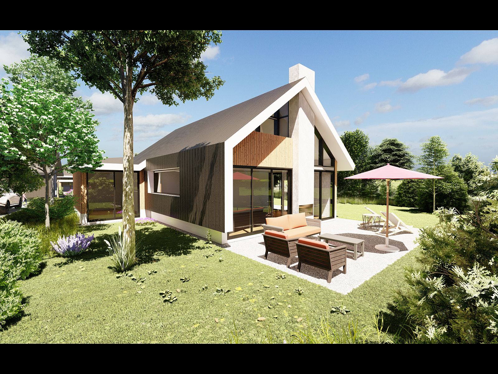 Vrijstaande woning in Hellevoetsluis met zonnig terras en groene tuin, ideaal vakantiehuis in Voorne Putten, Zuid-Holland.