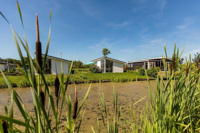 Rialto 5 personen vakantiehuis in Nieuwerkerk aan den IJssel met uitzicht op vijver en groene omgeving in Zuid-Holland.