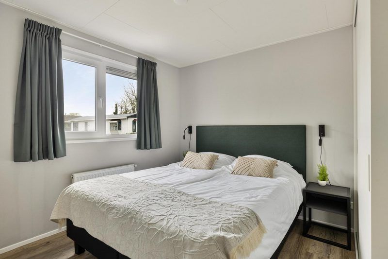 Comfortabele slaapkamer in Leijhoeve 6 personen, vakantiehuis in Zuid-Holland, nabij Rotterdam.