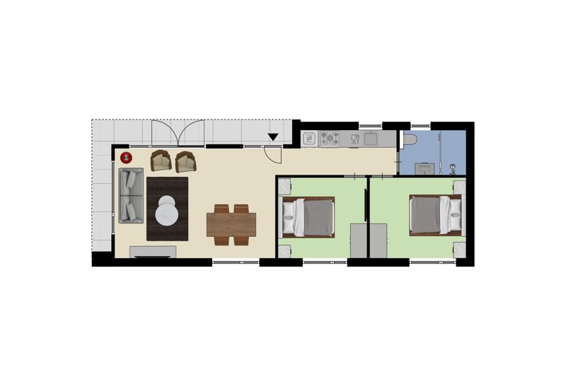 Verblijf 701739 - Vakantiewoning Rotterdam eo - Module Special 4 personen