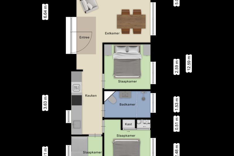 Guest house 701743 - Holiday property Rotterdam eo - Module Special 6 personen Wellness (Hottub)