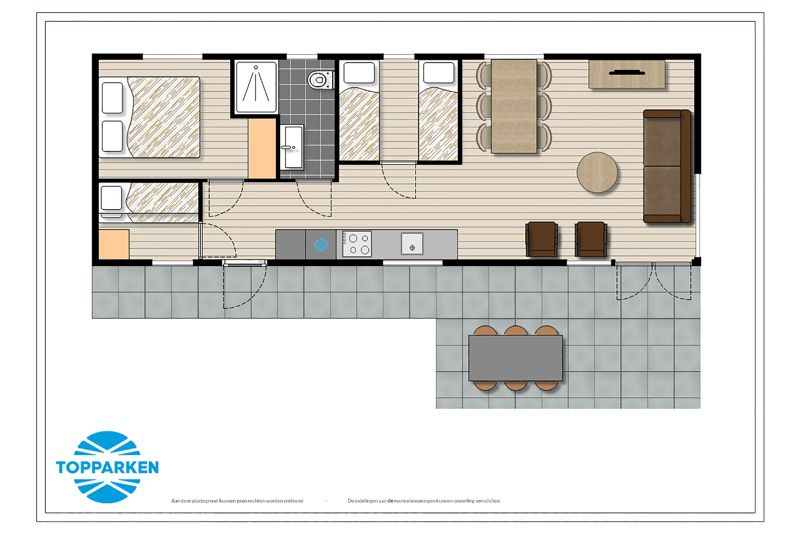 Guest house 701745 - Holiday property Rotterdam eo - Rialto 6 personen Wellness (Spa)