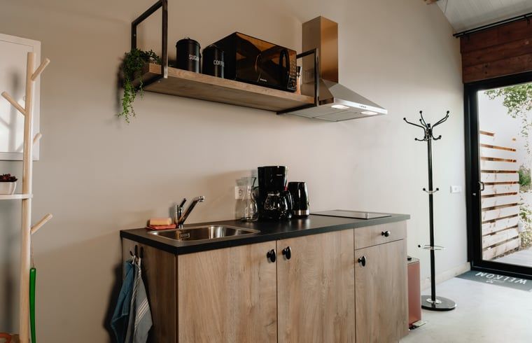 Moderne Kueche in Haus in Groesbeek mit allen Annehmlichkeiten, Groesbeek, Rijk van Nijmegen, Gelderland.