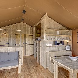 Unterkunft 0101102 - Ferienhaus Texel - Sluftervallei | 6-persoons safaritent | 6ST