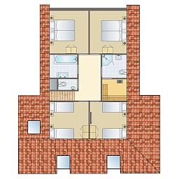 Verblijf 0101387 - Bungalow Texel - Sluftervallei | 12-persoons bungalow - Breed toegankelijk | 