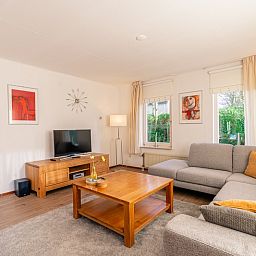 Comfortable sitting area in Holiday home Honeysuckle 61, De Koog, Texel, Wadden Islands.