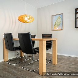 Stijlvolle slaapkamer in Type 2 vakantiehuis, De Koog, Texel, Waddeneilanden.