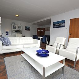 Stylish living space in Orchismient 18 large vacation home, De Koog, Texel, near the Wadden Islands.