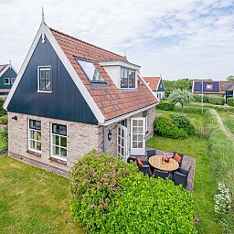 Die Wattenmuscheln - De Mossel in Oosterend, Texel, bieten einen herrlichen Blick auf die Umgebung.