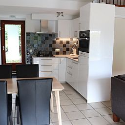 Spacious dining room in Holiday home Gortersmient 290, De Dennen, Texel.