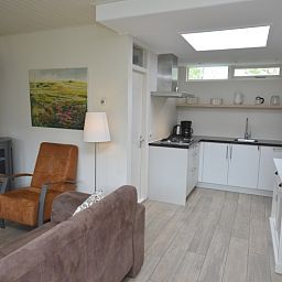 Moderne keuken in Tempelierweg - Kogermient 11, vakantiehuis De Dennen, Texel.