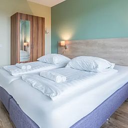 Comfortabele slaapkamer in West Terschelling 6-persoons appartement 6CA, perfect voor rust, Terschelling, Waddeneilanden.