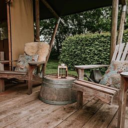 Verblijf 100220 - Vakantiewoning Tjeukemeer - Vakantiehuis Kampari - Luxe Safaritent - Titanic