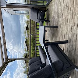 Komfortables Schlafzimmer im Ferienhaus Naturally de Veenhoop, gelegen in der ruhigen Umgebung von De Veenhoop.