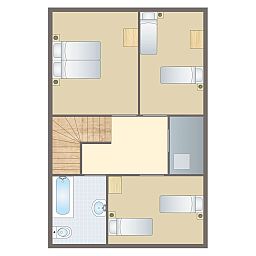 Verblijf 1605189 - Bungalow Lauwersmeer - Esonstad | 6-persoons kinderbungalow | 6CK