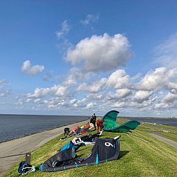 Verblijf 160596 - Vakantiewoning Lauwersmeer - Vakantiehuis Chalet Ufergrundstück mit eigenem Angelplatz