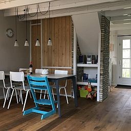 Gemuetlicher Essbereich in Cottage in Kollumerpomp, Ferienhaus in Kollumerpomp, Friesische Seen.