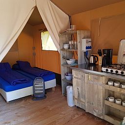 Verblijf 170423 - Tenthuis Midden Drenthe - Safaritenten Familieverblijf