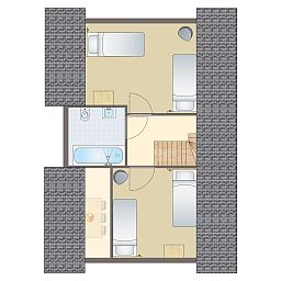 Verblijf 172537 - Bungalow Midden Drenthe - 6-persoons kinderwoning | 6CK