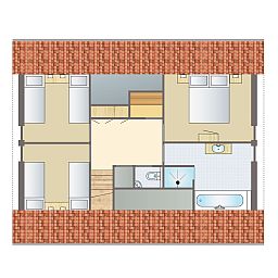 Guest house 173275 - Bungalow Midden Drenthe - Hof van Saksen | 8-persoons boerderij | 8L1