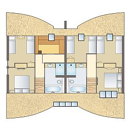 Unterkunft 173283 - Bungalow Midden Drenthe - Hof van Saksen | 10-persoons boerderij | 10L1