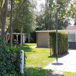 Ingang van Huisje in Nieuw Balinge, vakantiehuis in het rustige Nieuw-Balinge, Drenthe.