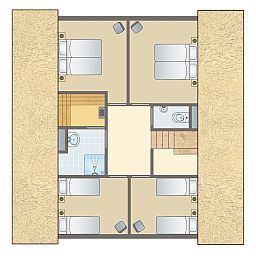 Guest house 1829101 - Bungalow Noord Drenthe - Het Land van Bartje | 10-persoons boerderij | 10FL