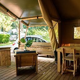 Unterkunft 182953 - Zelthaus Noord Drenthe - Safaritent + sanitair