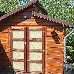 Schuur naast Huisje in Matsloot, vakantieaccommodatie in Noord Drenthe, Drenthe.