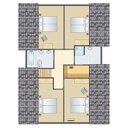 Unterkunft 190361 - Bungalow Zuidoost Drenthe - Aelderholt | 10-persoons bungalow | 10EL1