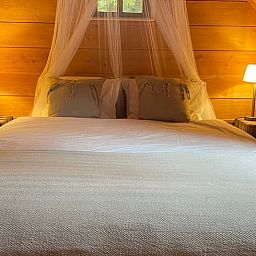 Knusse slaapkamer onder het dak in Vakantiehuisje in Zuidwolde, Zuidwest Drenthe