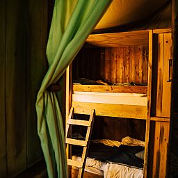 Verblijf 201290 - Tenthuis Zuidwest Drenthe - Tenthuisje met warme privédouche in de tent en hottub