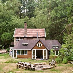 Huisje in Oude Willem, vakantiehuis met een uitnodigend terras in Zuidwest Drenthe.