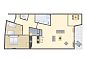 Unterkunft 210194 • Bungalow Oostelijk Flevoland • Waterparc Veluwemeer | 4-persoons appartement | 4B1  • 1 von 13