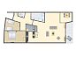 Guest house 210194 • Bungalow Oostelijk Flevoland • Waterparc Veluwemeer | 4-persoons appartement | 4B1  • 13 of 13
