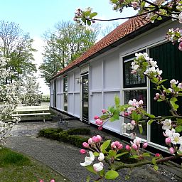 Grundriss des Ferienhauses OV150 in Marknesse, ideal fuer einen Familienurlaub.