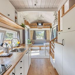 Verblijf 2202160 - Vakantiewoning Zuidelijk Flevoland - Vakantiehuis De Glamping - Tiny Cinquette | 20p
